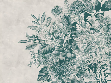 GREENERY - Digital printing wallpaper with floral pattern by Architects Paper - view 2